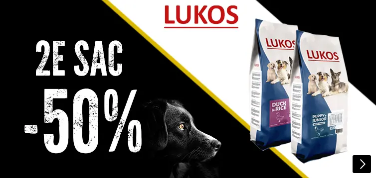 LUKOS REGULAR 50% op 2e zak DOG